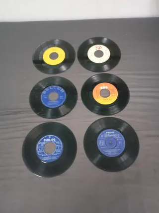 Lote 6 vinilos 45 Rpm Flamenco y Sevillanas