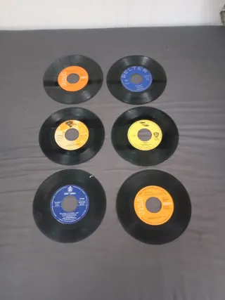 Lote 6 vinilos 45 Rpm Flamenco y Sevillanas