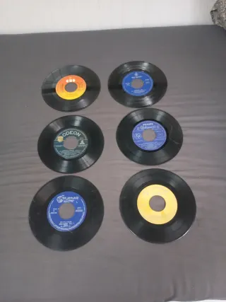 Lote 6 vinilos 45 Rpm Flamenco y Sevillanas