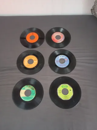 Lote 6 vinilos 45 Rpm Flamenco y Sevillanas