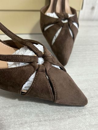 Ballerine scamosciate Bottega 22 marroni