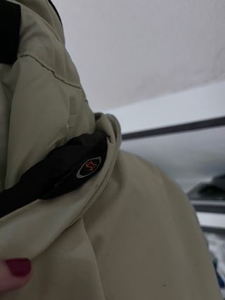 Chaqueta moto Spidi chica negra y gris