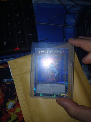 Pegaso Alato di Fuoco JP Prismatica Rara 25th Ann