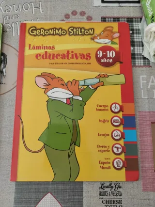GERONIMO STILTON LAMINAS 7-8, 8-9, 9-10 AÑOS