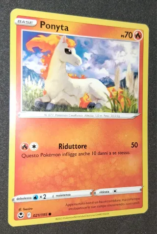 Carte Pokémon Rapidash e Ponyta