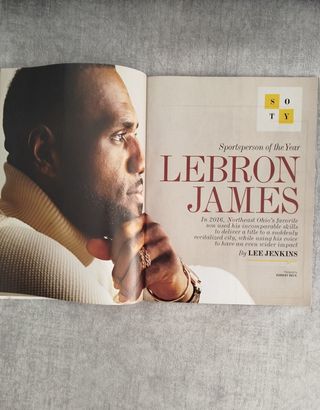 Revista Sports Illustrated - Lebron James