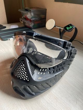 Máscara Airsoft Táctica Negra