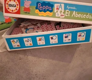 Lote Puzzles Peppa Pig: Libro y Abecedario