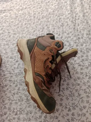 Zapatillas Montaña Hombre Marrón/Verde