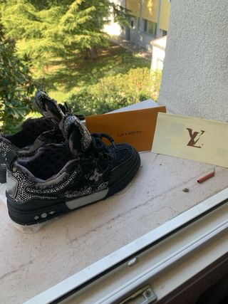 Scarpe LV Skate Nere