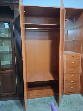 Armario Ropero 4 Puertas Madera