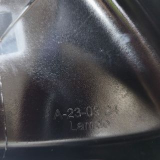 Carcasa Retrovisor Negra Brillo