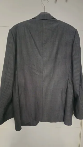 Traje Z Zegna Gris Chaqueta y Pantalón