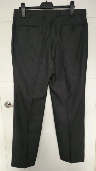 Traje Z Zegna Gris Chaqueta y Pantalón