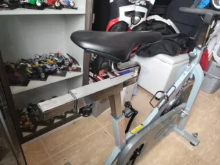 Bicicleta Estática Spinner Gris