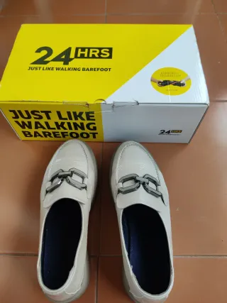 Mocasines 24 Horas Mujer Beige