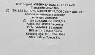 LOTE ASTERIX - PERFECTOS