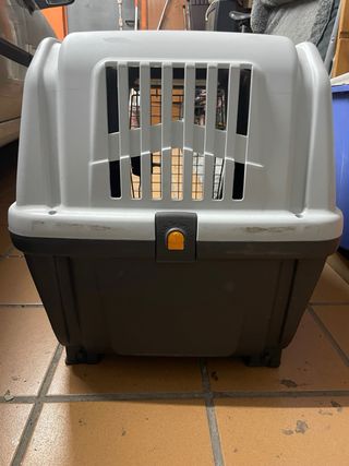Transportín Perro/gato Negro y Gris