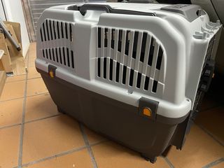 Transportín Perro/gato Negro y Gris