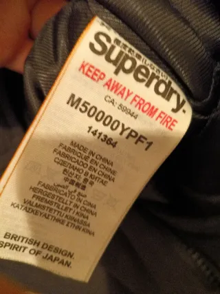 Giacca Parka Superdry impermeabile uomo