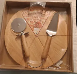 Set Pizza Galileo Tagliapizza e Paletta