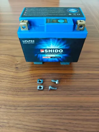 Batería Litio Ion Shido LTX5L-BS 12V 20Wh