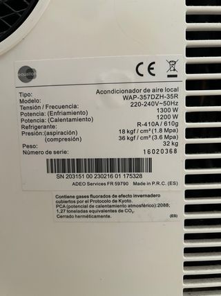 Aire Acondicionado Aquation