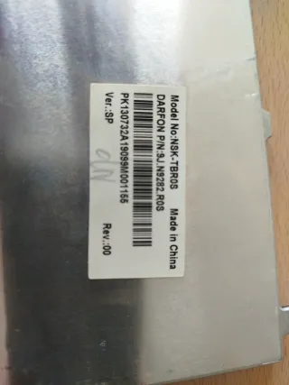 Teclado Toshiba Satellite A500 A500D A505 L500