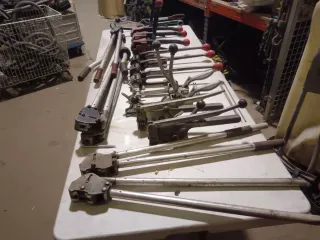 Lote de flejadoras y grapadoras