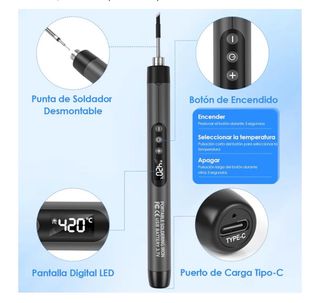 Soldador USB Portátil 3.7V