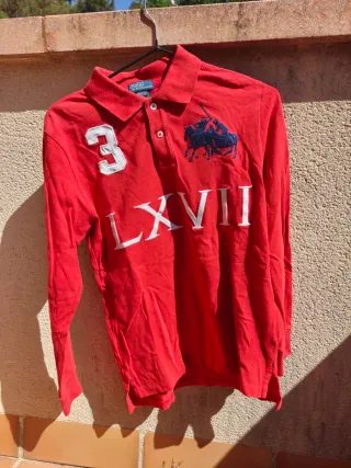 Polo Rojo Ralph Lauren Talla M