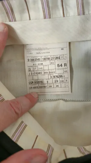 Traje Negro Chaqueta y Pantalón