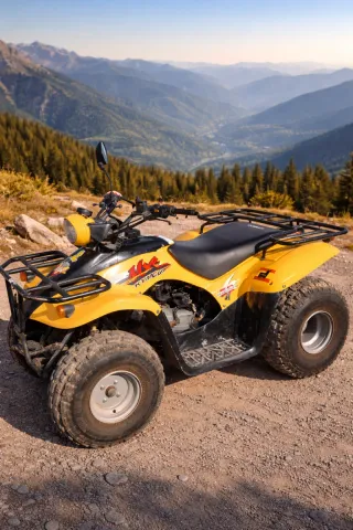 Quad Kymco MXU Amarillo Todoterreno