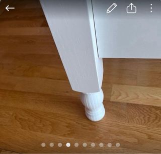 Cama juvenil blanca 90x190