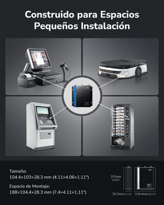 Router Industrial 4G LTE Cat4 N150 2xSIM NUEVO
