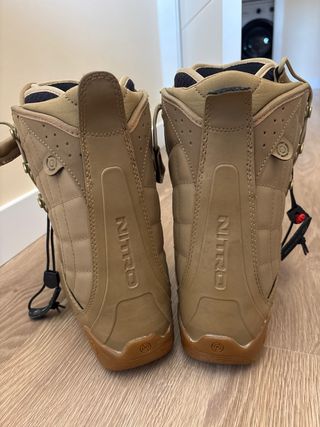 Botas de Snowboard Nitro Beige