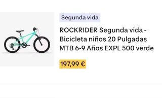 Bicicleta Rockrider ST500 Sport Trial 20