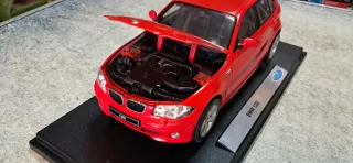 Bmw 120i Welly 1/18 Rojo