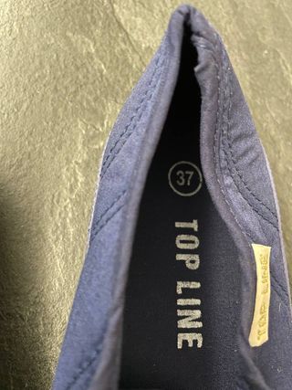 Sneakers scarpe da ginnastica sportive vintage blu