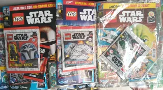 Lote 3 revistas Lego Star Wars