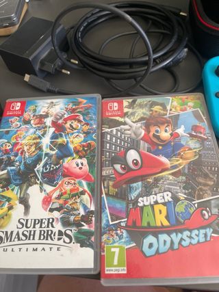 Nintendo Switch + 3 Juegos