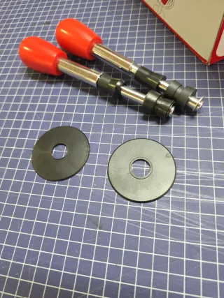 2 Joysticks Arcade Rojos