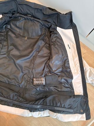Chaqueta de esquí Goldbergh blanca