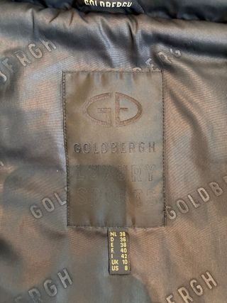 Chaqueta de esquí Goldbergh blanca