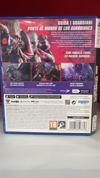 Marvel Guardianes de la Galaxia PS5