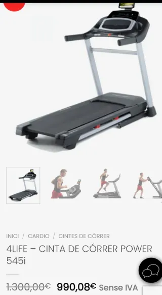 Cinta de correr Proform Power 545i