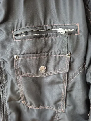 Cazadora Desigual Hombre Talla M Negra