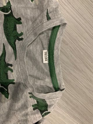 Camiseta niño dinosaurios manga larga