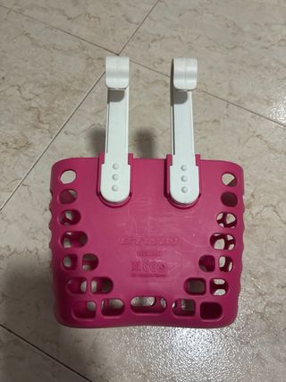 Cesta Btwin Rosa Infantil Bicicleta Unicornio