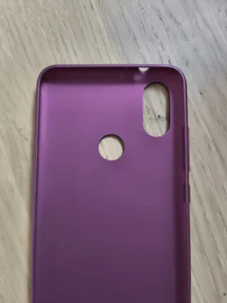 Funda Silicona Morada Xiaomi MI A2
